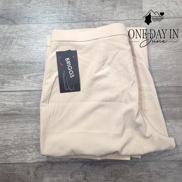 Briggs New York Tummy Flattening Straight Leg Pants Size 16 - Picture 6 of 6